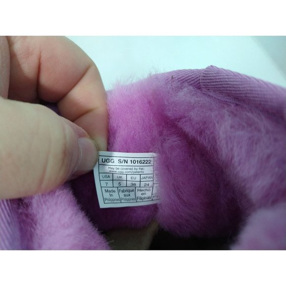 UGG Women Classic Mini II Genuine Shearling Lined Boot Wildflower Size US 7 - Picture 8 of 9